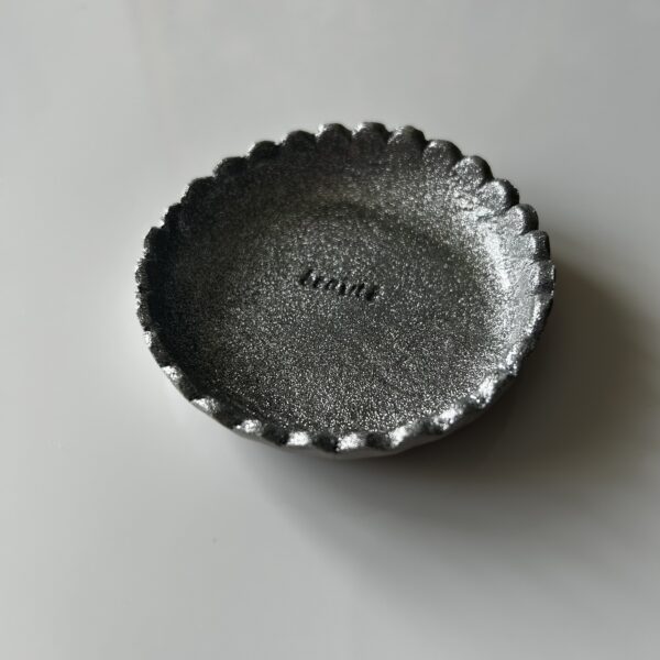 COUPELLE - BEAUTÉ - FAITE MAIN - PAILLETÉE ARGENT – Image 2