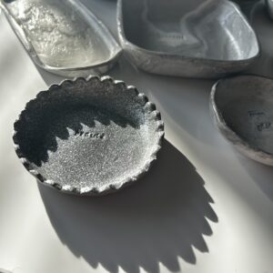 COUPELLE - BEAUTÉ - FAITE MAIN - PAILLETÉE ARGENT