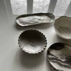 COUPELLE - AMOUR - FAITE MAIN - EFFET BETON GRIS