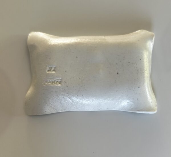 PLATEAU - MA GÂTÉE - FAIT MAIN - GRIS ET BLANC – Image 4